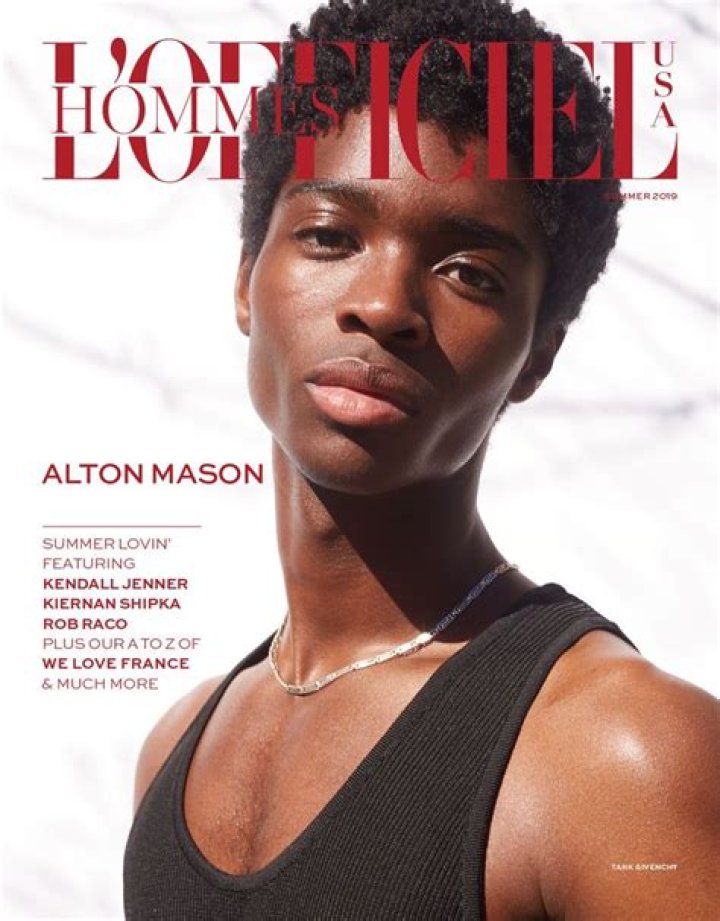 Alton Mason 2019 L'Officiel Hommes USA