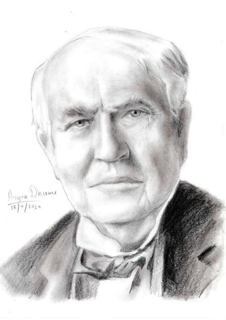 ArtStation Thomas Edison Portrait