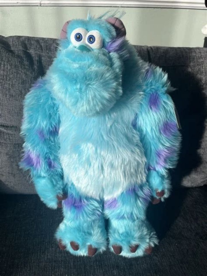 Disney Store Exclusive Monsters Inc Huge Sully & Mike XL Soft Plush