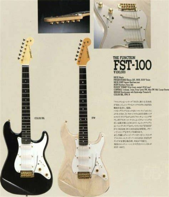 Fernandes The Function 1990's Guitar For Sale