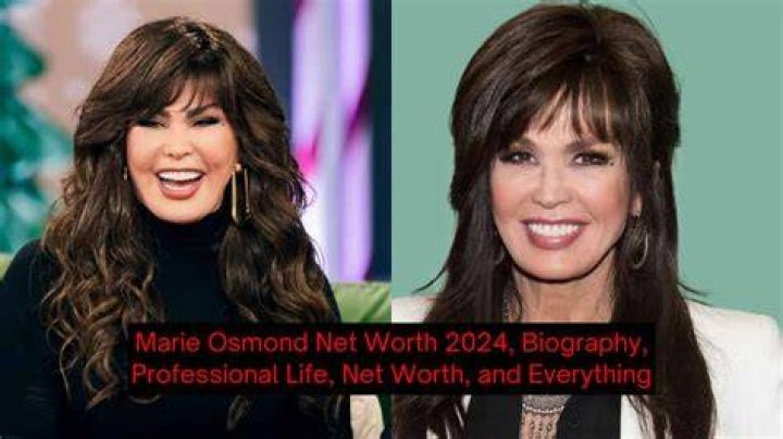 Marie Osmond Net Worth, Bio 20172016, Wiki REVISED! Richest