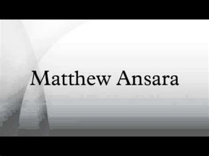 Matthew Ansara Biography with Infographics Photos Videos