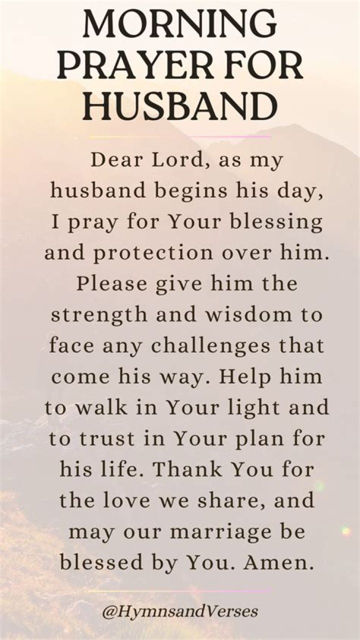 Morning Prayers for my Husband & Marriage (With Free Printable
