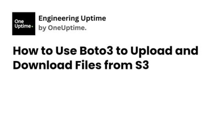 Uploading files — Boto3 Docs 1.18.3 documentation